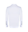 Мъжка памучна риза в бяло Ethan-1 снимка