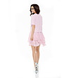 Розова памучна рокля Ilaria-2 снимка