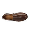 Кафяви мъжки обувки от естествена кожа Bartek-1 снимка
