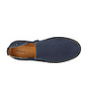 Сини мъжки обувки от естествена кожа Bartek-1 снимка