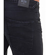 Черни мъжки памучни дънки Jens-2 снимка