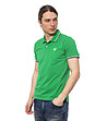 Зелена мъжка памучна блуза Grego-2 снимка