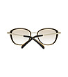 Дамски слънчеви очила в черно и златисто-3 снимка