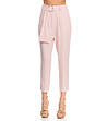 Розов дамски панталон с ефектен колан Pamela-0 снимка