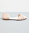 Бледорозови дамски обувки-1 снимка