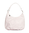 Дамска кожена чанта в бледорозово Daisy-0 снимка