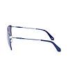 Дамски слънчеви очила в синьо-2 снимка