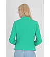 Зелено дамско сако Lidia -1 снимка