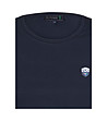 Тъмносиня дамска памучна тениска Lela-2 снимка