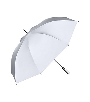 Светлоотразителен сив чадър за голф снимка