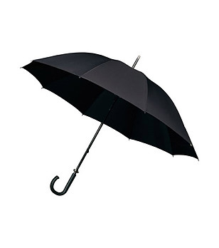 Голям черен чадър снимка