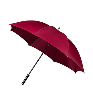 Unisex чадър в нюанс на цвят бордо  снимка