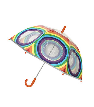 Многоцветен детски чадър снимка