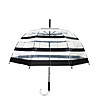 Прозрачен чадър с принт Black & White-1 снимка