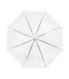 Сгъваем прозрачен чадър с изчистен дизайн-2 снимка