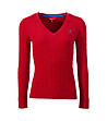 Дамски пуловер в червен нюанс Katie-0 снимка