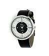 Черен дамски часовник с кристали Swarovski Nina-0 снимка