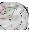 Дамски часовник в сребристо и цвят бургунд Divine-1 снимка