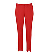 Червен дамски панталон Netty-2 снимка