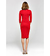 Елегантна червена рокля Rubina-1 снимка
