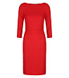 Червена елегантна рокля Alseia-2 снимка