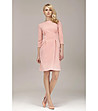 Розова елегантна рокля Emala-0 снимка