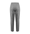Ленен панталон в сив меланж-1 снимка