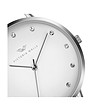Дамски часовник в сребристо и бяло Klea-1 снимка