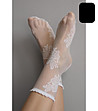 Черни дамски прозрачни чорапи 20 DEN Fanny-0 снимка