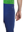 Мъжки памучен панталон в кралскосиньо Grant-1 снимка