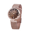Дамски часовник в розовозлатисто и кафяво Dina-1 снимка