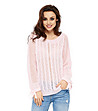 Дамски пуловер в розово Vivian-0 снимка