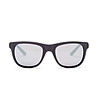 Сиви unisex очила тип рогови рамки-1 снимка