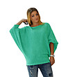 Дамски пуловер в цвят мента Ashley-0 снимка