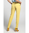 Дамски панталон в жълто Alese-1 снимка