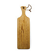 Дървена дъска за рязане 45 см-0 снимка