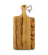 Дървена дъска за рязане 35 см-0 снимка