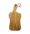 Дървена дъска за рязане 45 см-0 снимка