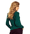 Зелена елегантна дамска блуза Erica-1 снимка