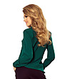 Зелена елегантна дамска блуза Erica-2 снимка