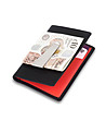 Unisex RFID кожен аксесоар за карти в черно и червено-1 снимка