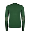 Зелен дамски памучен пуловер Margo-1 снимка