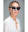 Дамски слънчеви очила в зелени нюанси-3 снимка