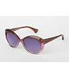 Дамски слънчеви очила в кафяво и розово-0 снимка