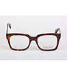 Дамски рамки за очила в тъмен цвят хавана-2 снимка