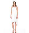 Бяла лятна рокля Kaya-0 снимка
