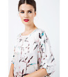 Ефектна дамска блуза с многоцветен принт Nigela-2 снимка