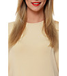 Дамска блуза в цвят крем Zita-4 снимка