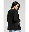 Дамско сако в черно с джобове Mela-1 снимка