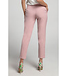 Розов дамски панталон с джобове Dina-1 снимка